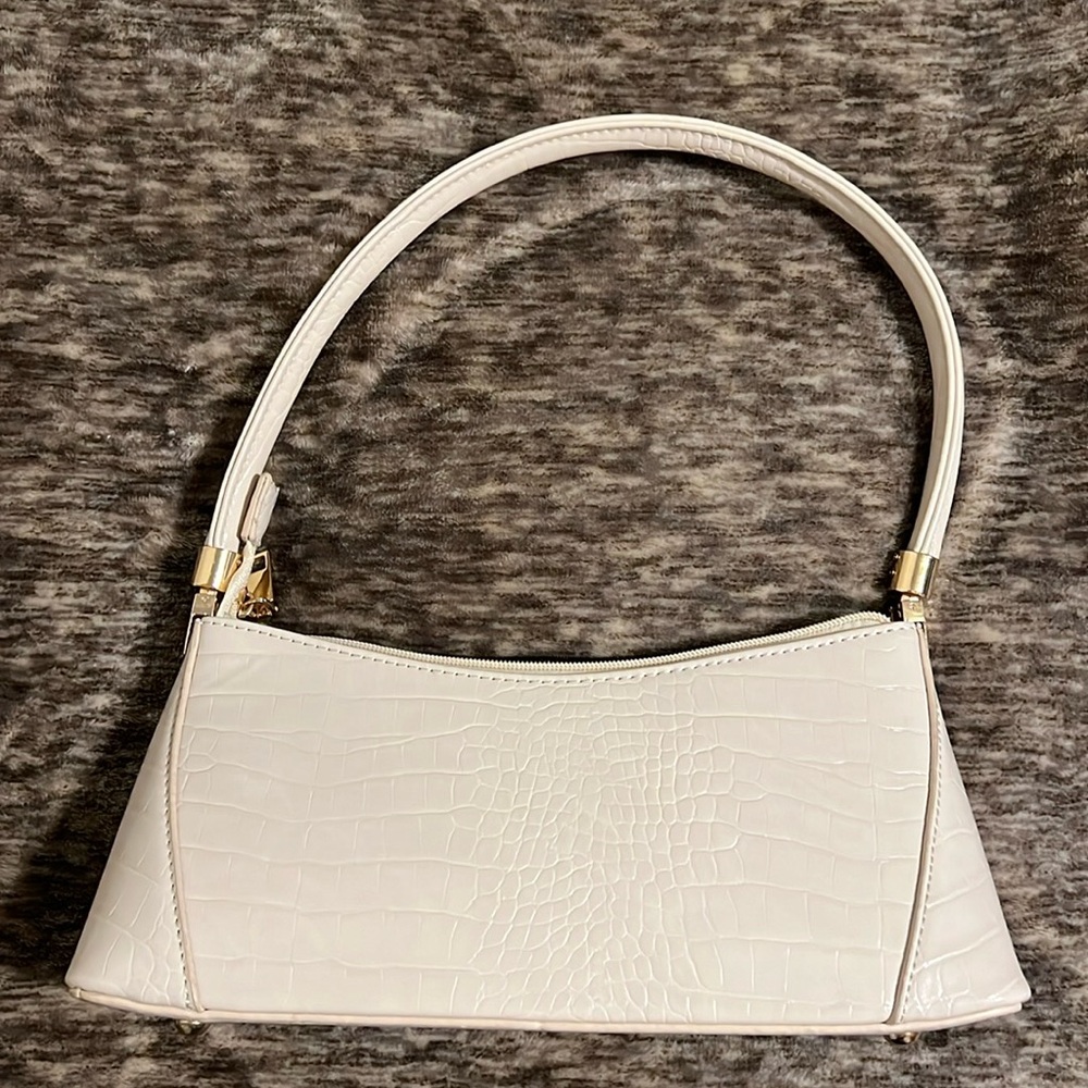White purse